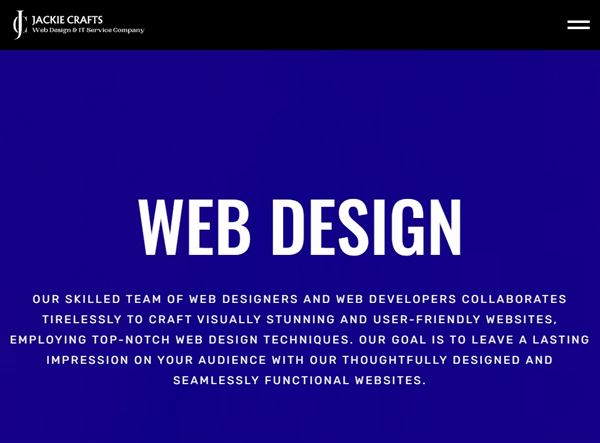 Jackie Crafts Web Development Company