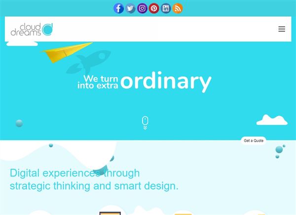 CLOUD DREAMS - Branding | Website | Logo | SEO | Digital Marketing |