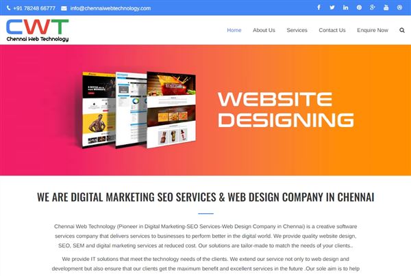Chennai Web Technology - Web Design Services | SEO Services - Google Maps, AdWords | Digital Marketing