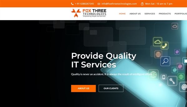 Fox Three Technologies | Website Designer | Billing Software | E-Commerce Website
