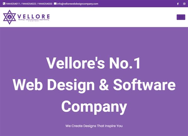 Vellore Web Design Company, Software Development Company In Vellore, Digital Marketing Company In Vellore