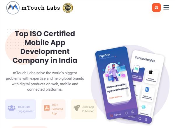 MTouch Labs Pvt Ltd - Web And Mobile App Development Company