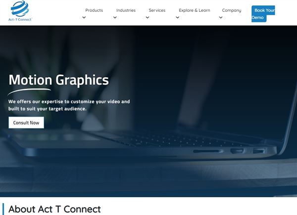 Act T Connect || ERP Software || Web Design & Development || Mobile App Development