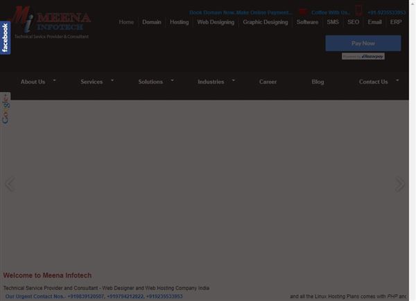 Meena Infotech - Web Designer Logo Designer Domain Hosting Trademark Kanpur
