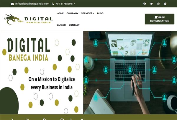 Digital Banega India | Website Design Ghaziabad