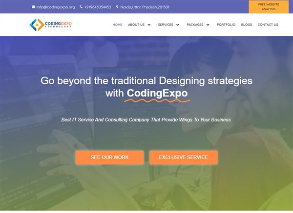 Coding Expo I Website Design Company In Noida