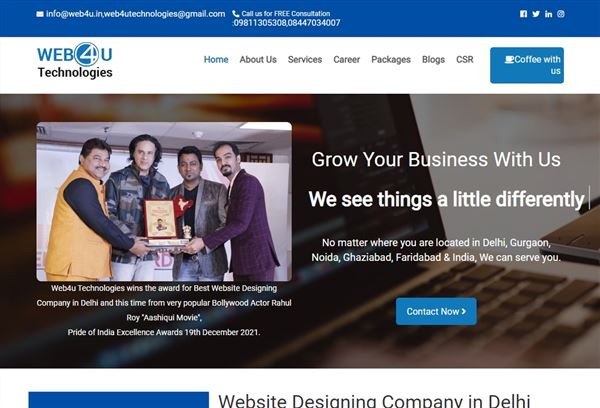 Web4u | Website Designing Company In Noida