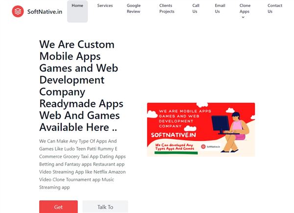 SoftNative.in Mobile Apps Games And Web Development Company