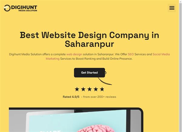 Digihunt Media Solution- Digital Marketing Website Design Social Media Marketing Seo In Saharanpur