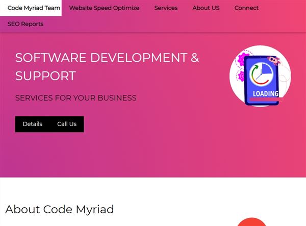 Code Myriad(website And Software Development Company)