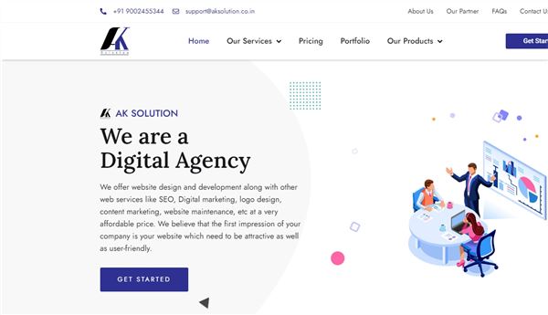 AK Solution - Web Designing Company