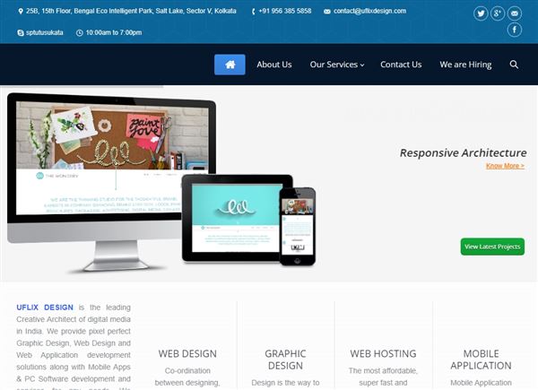 UFLIX DESIGN, Best Website Design And Development Company In Durgapur.