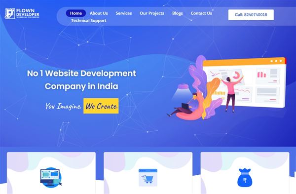 Flown Developer - Web Design & Web Development Company In Kolkata, India