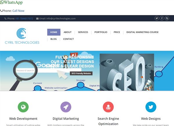 Cyril Technologies-Digital Marketing Services Company In Kolkata | Internet Marketing Top Ranking Any Website SEO Expert