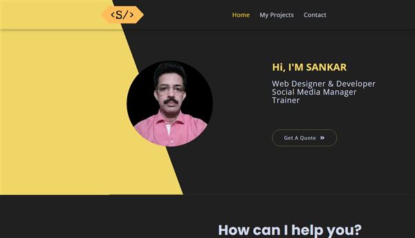 Best Website Developer In Durgapur -Sankar Banerjee